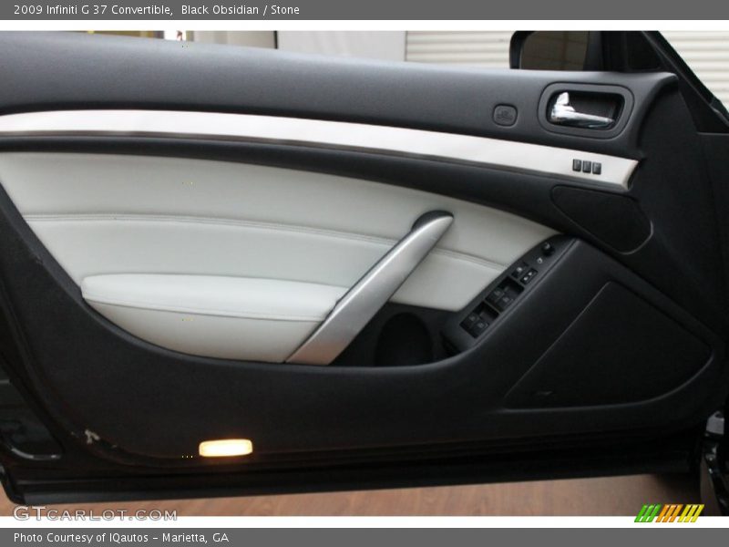 Black Obsidian / Stone 2009 Infiniti G 37 Convertible