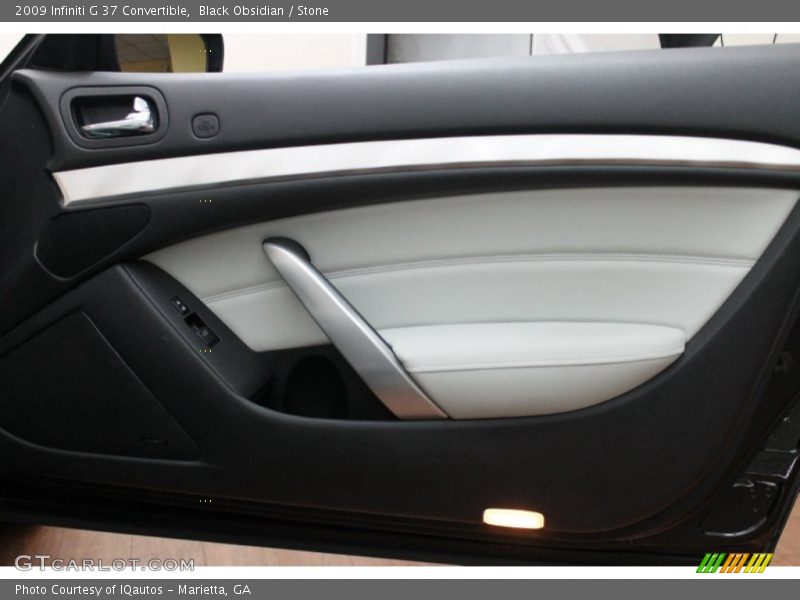 Black Obsidian / Stone 2009 Infiniti G 37 Convertible