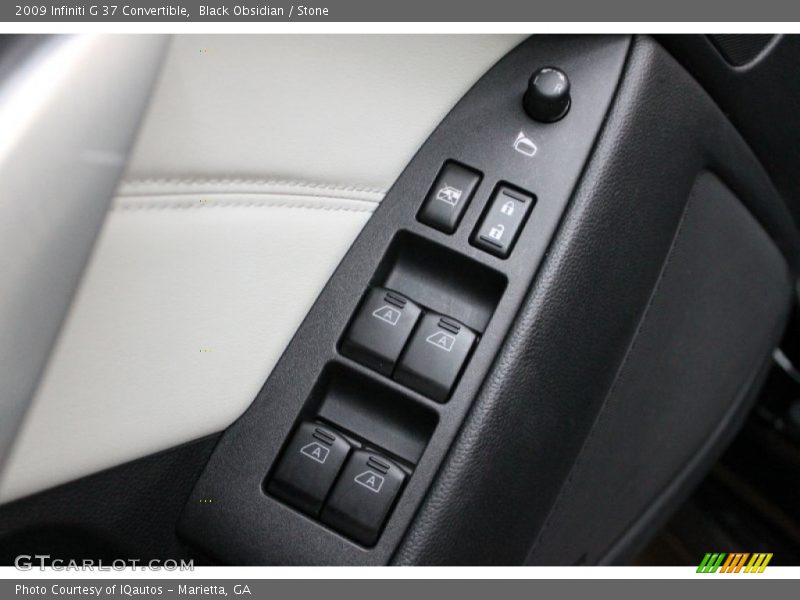 Black Obsidian / Stone 2009 Infiniti G 37 Convertible