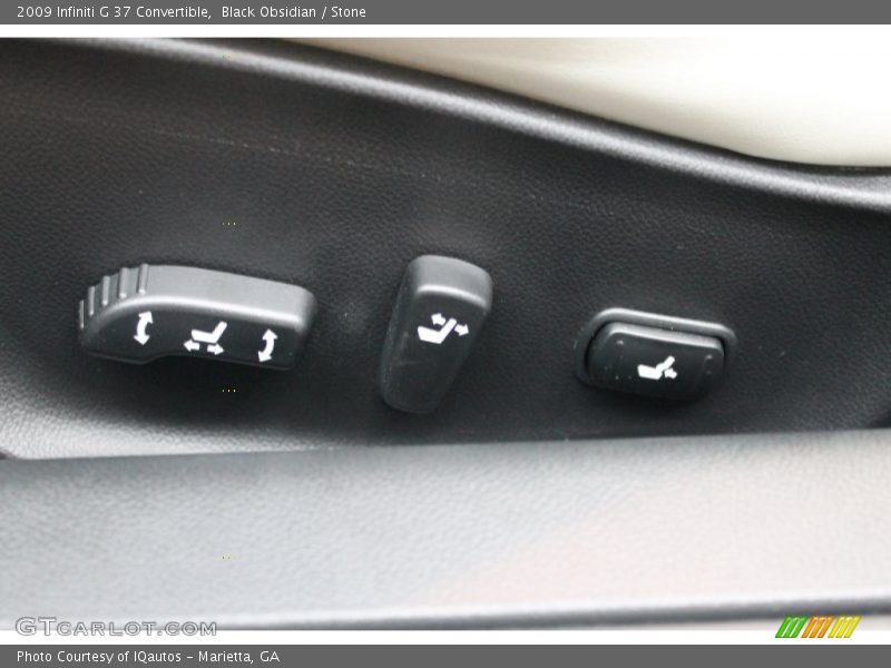 Black Obsidian / Stone 2009 Infiniti G 37 Convertible