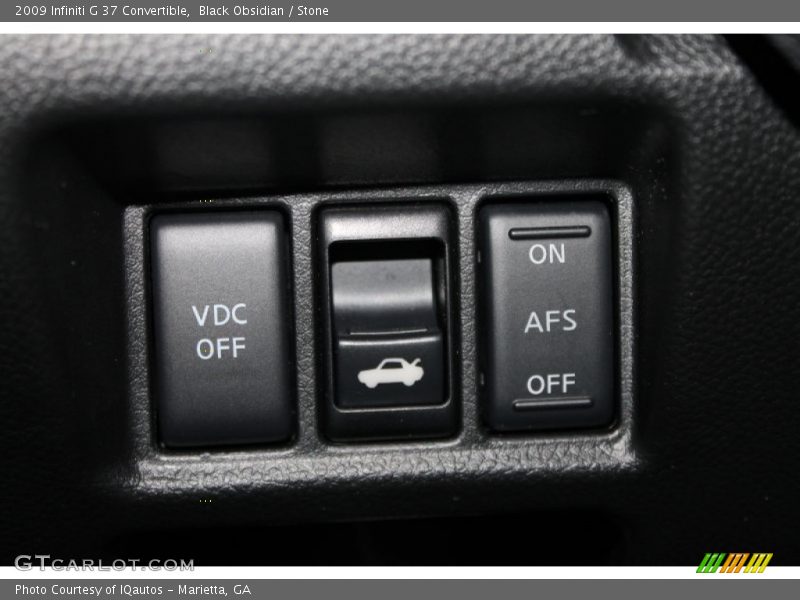 Black Obsidian / Stone 2009 Infiniti G 37 Convertible