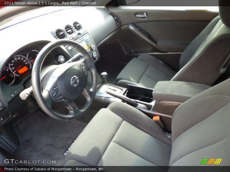 Red Alert / Charcoal 2011 Nissan Altima 2.5 S Coupe