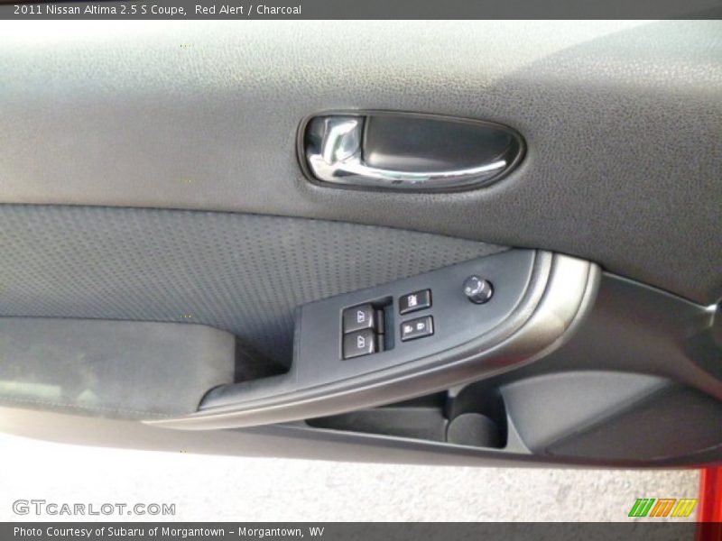 Red Alert / Charcoal 2011 Nissan Altima 2.5 S Coupe