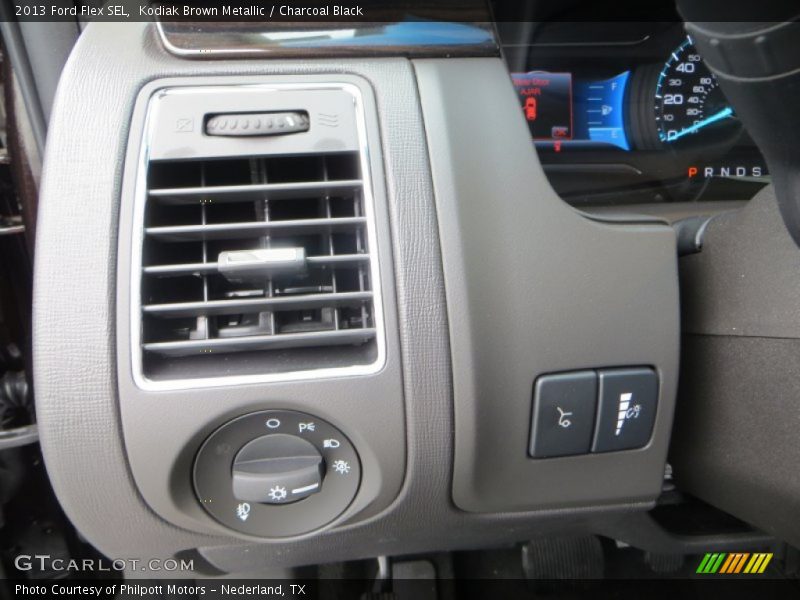 Kodiak Brown Metallic / Charcoal Black 2013 Ford Flex SEL