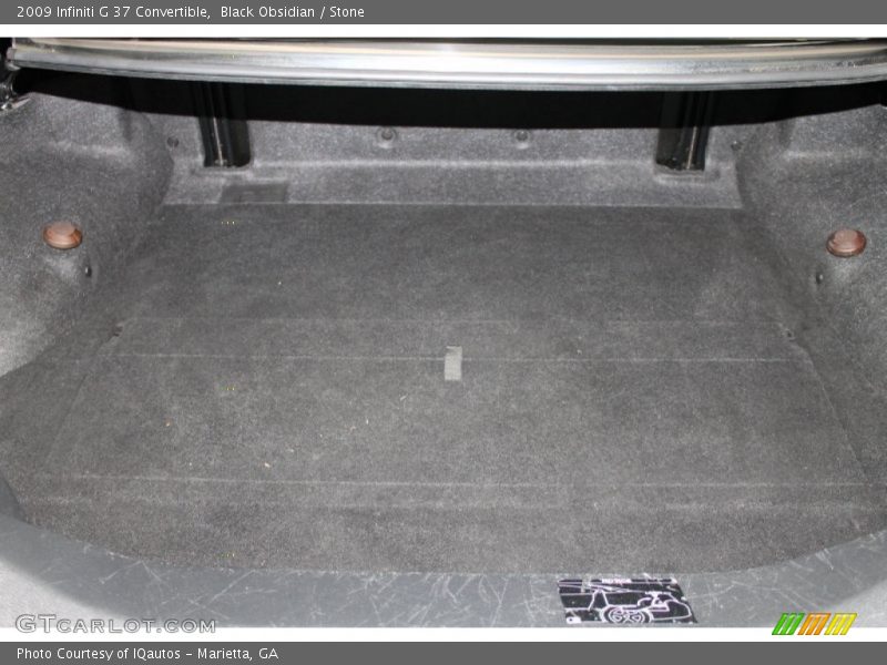 Black Obsidian / Stone 2009 Infiniti G 37 Convertible