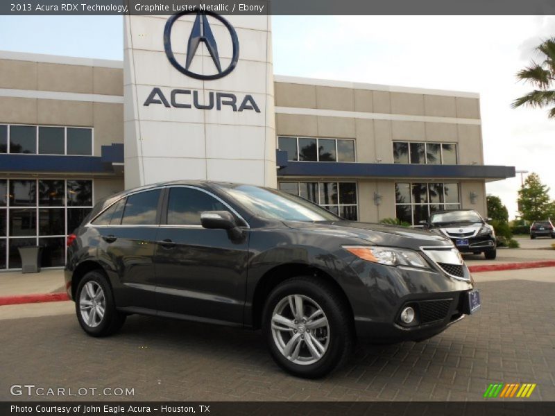 Graphite Luster Metallic / Ebony 2013 Acura RDX Technology