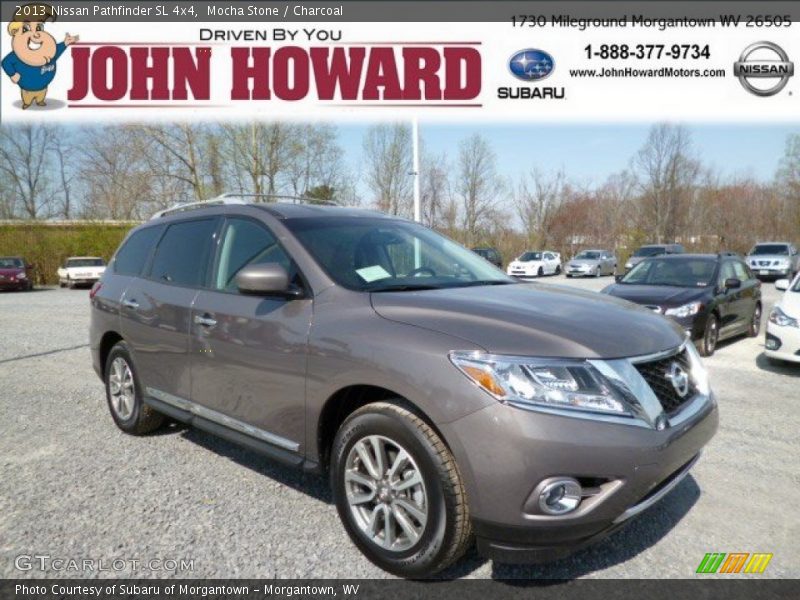Mocha Stone / Charcoal 2013 Nissan Pathfinder SL 4x4