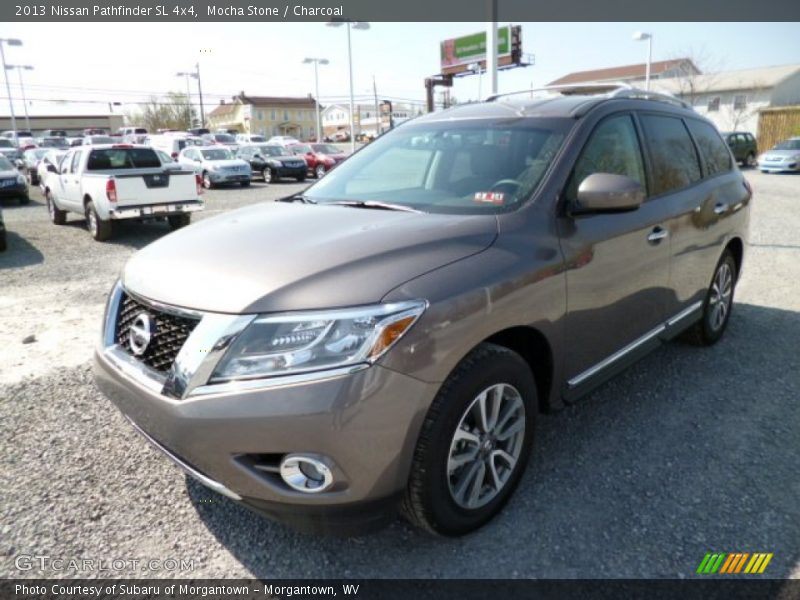 Mocha Stone / Charcoal 2013 Nissan Pathfinder SL 4x4