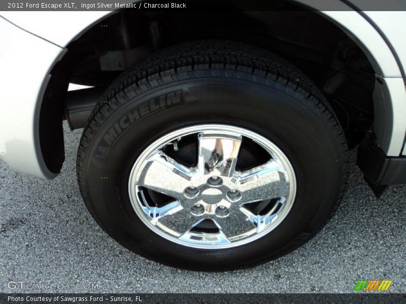 Ingot Silver Metallic / Charcoal Black 2012 Ford Escape XLT