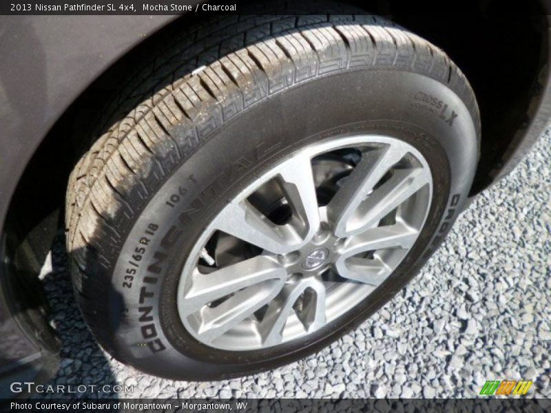 Mocha Stone / Charcoal 2013 Nissan Pathfinder SL 4x4