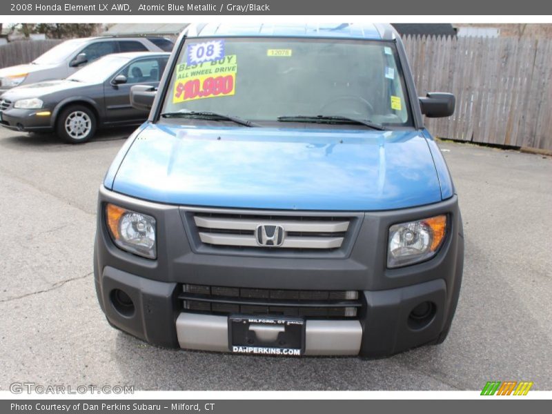 Atomic Blue Metallic / Gray/Black 2008 Honda Element LX AWD
