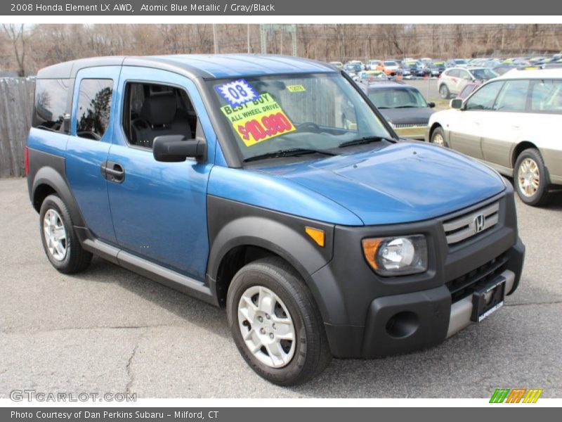 Atomic Blue Metallic / Gray/Black 2008 Honda Element LX AWD