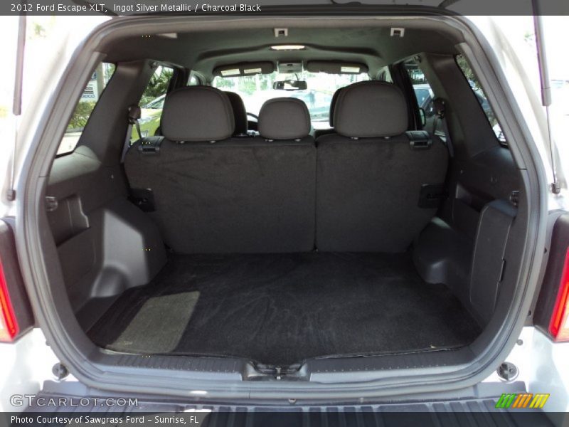 Ingot Silver Metallic / Charcoal Black 2012 Ford Escape XLT