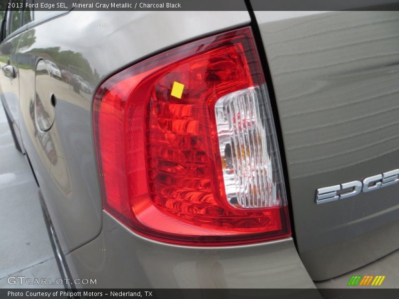 Mineral Gray Metallic / Charcoal Black 2013 Ford Edge SEL