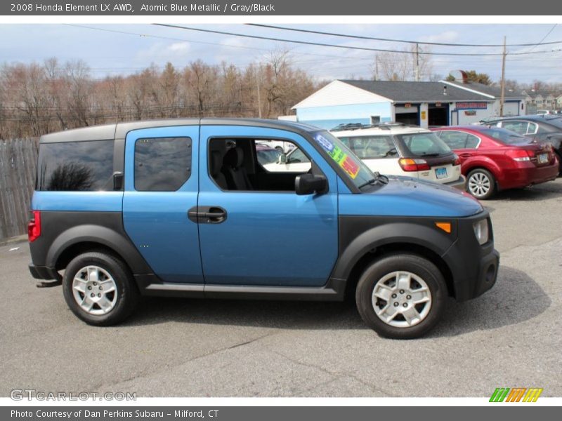 Atomic Blue Metallic / Gray/Black 2008 Honda Element LX AWD