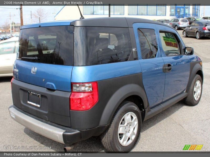 Atomic Blue Metallic / Gray/Black 2008 Honda Element LX AWD