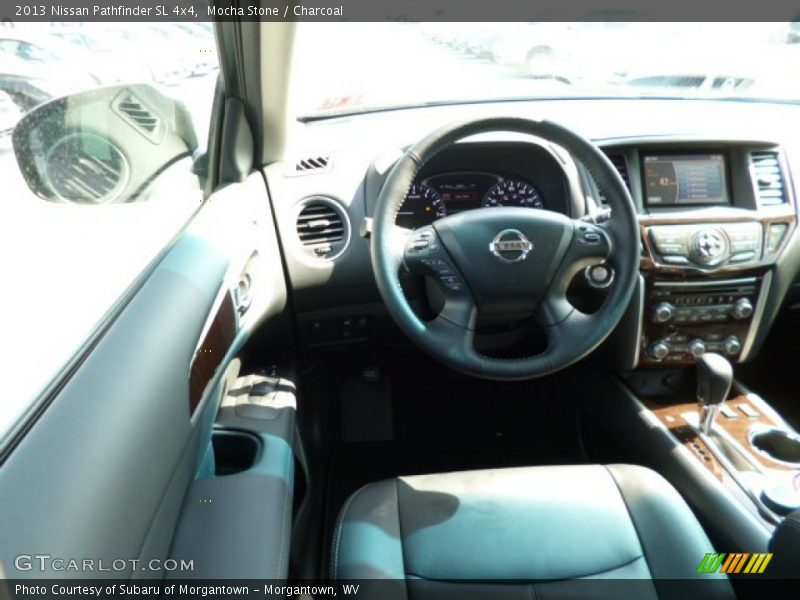 Mocha Stone / Charcoal 2013 Nissan Pathfinder SL 4x4