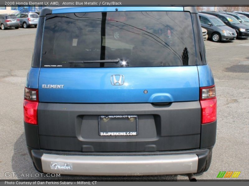 Atomic Blue Metallic / Gray/Black 2008 Honda Element LX AWD