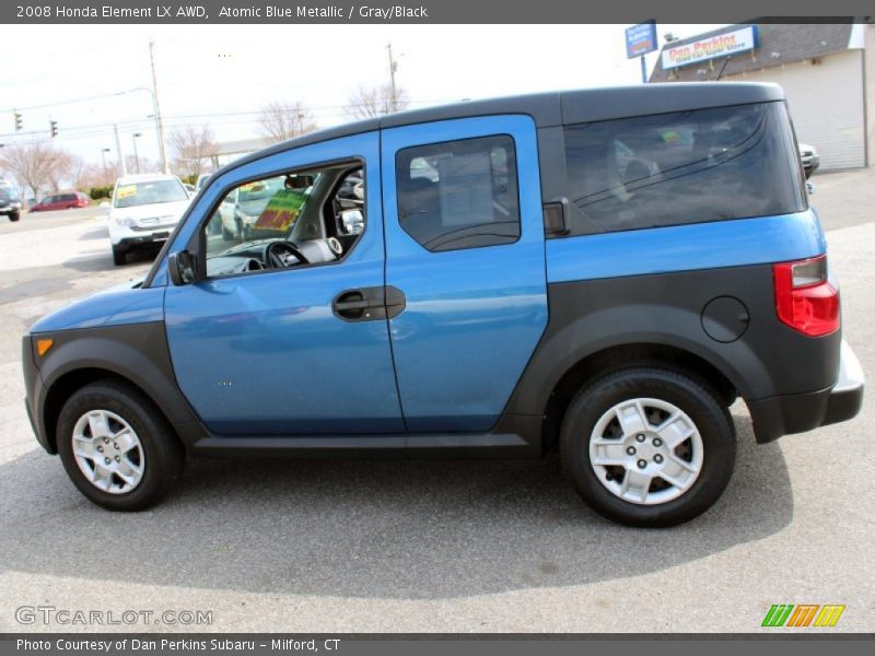 Atomic Blue Metallic / Gray/Black 2008 Honda Element LX AWD