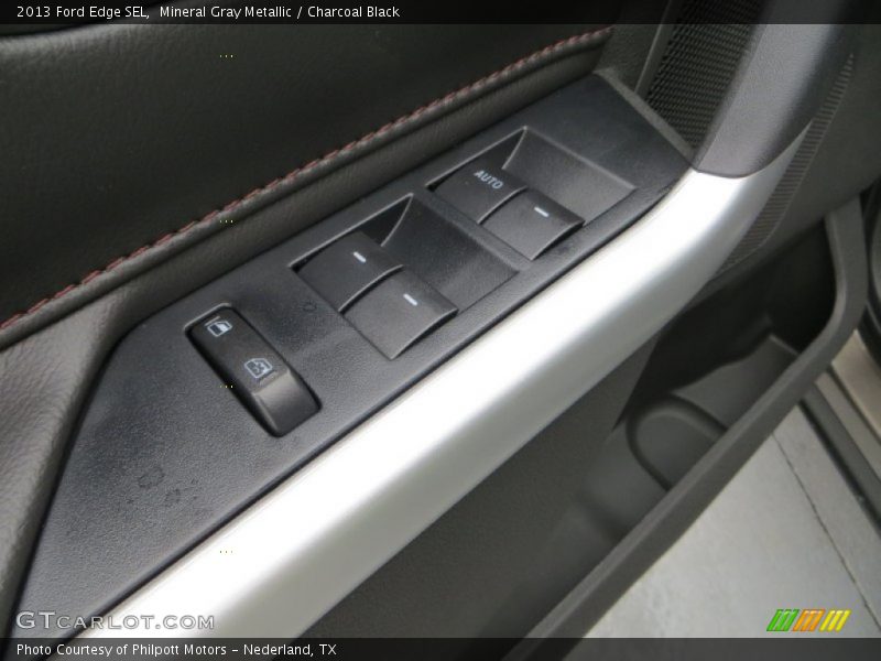 Mineral Gray Metallic / Charcoal Black 2013 Ford Edge SEL