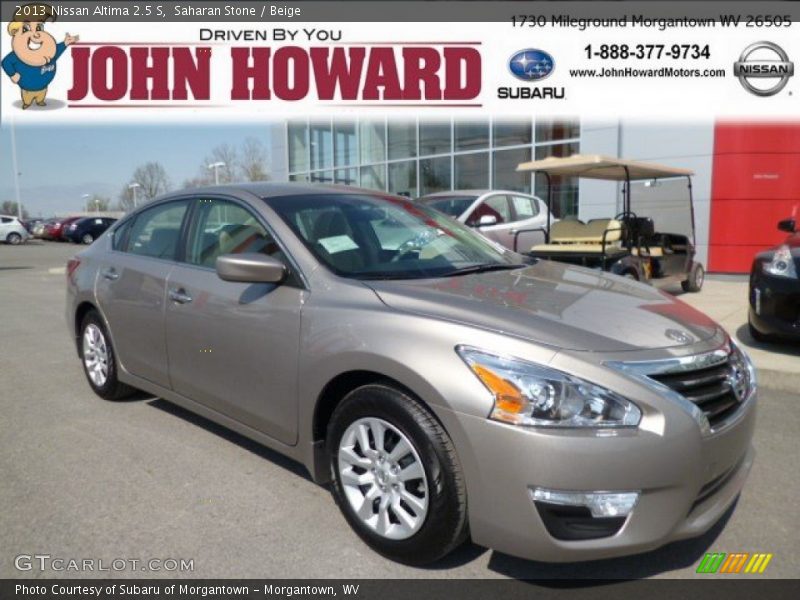 Saharan Stone / Beige 2013 Nissan Altima 2.5 S