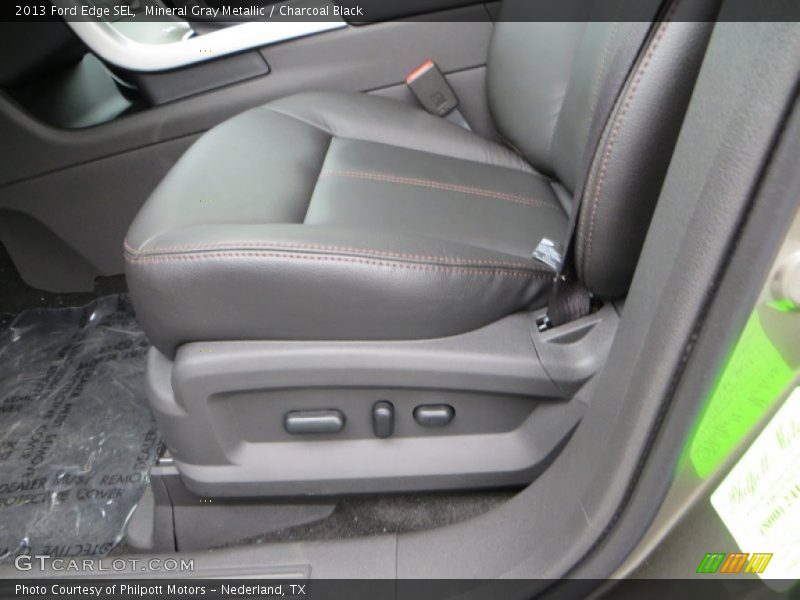 Mineral Gray Metallic / Charcoal Black 2013 Ford Edge SEL