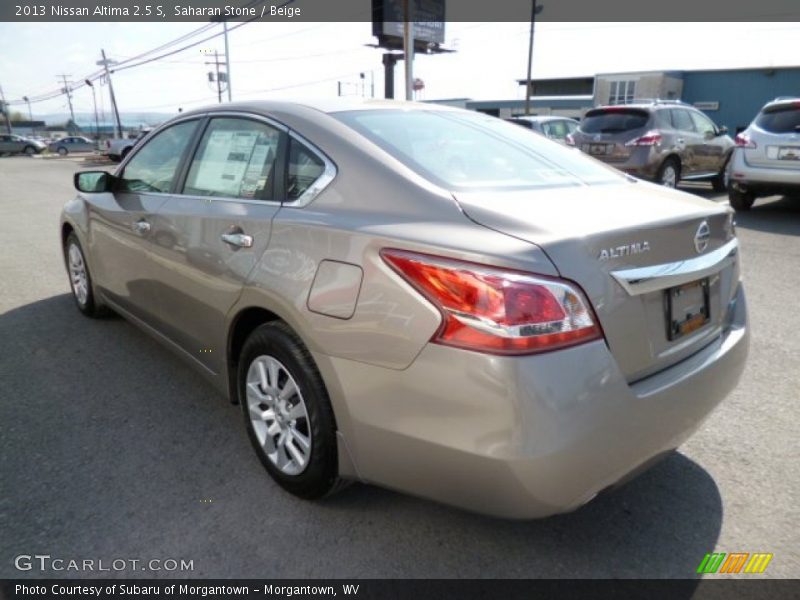 Saharan Stone / Beige 2013 Nissan Altima 2.5 S