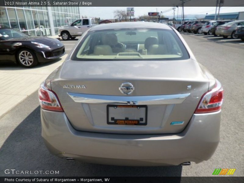 Saharan Stone / Beige 2013 Nissan Altima 2.5 S