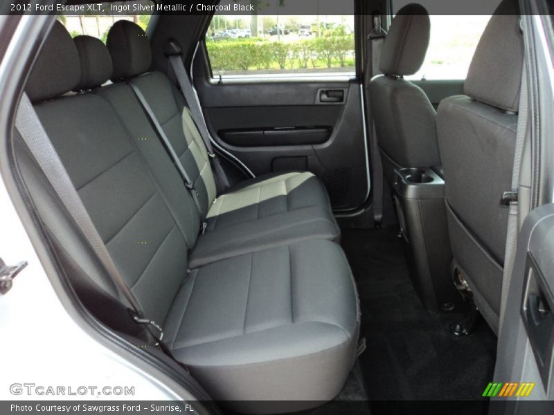 Ingot Silver Metallic / Charcoal Black 2012 Ford Escape XLT
