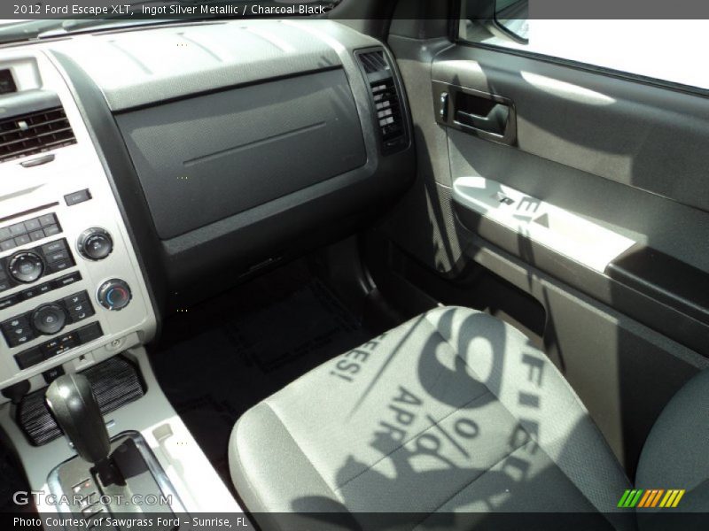 Ingot Silver Metallic / Charcoal Black 2012 Ford Escape XLT