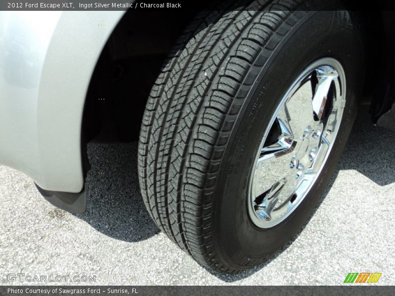Ingot Silver Metallic / Charcoal Black 2012 Ford Escape XLT