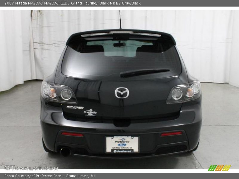 Black Mica / Gray/Black 2007 Mazda MAZDA3 MAZDASPEED3 Grand Touring
