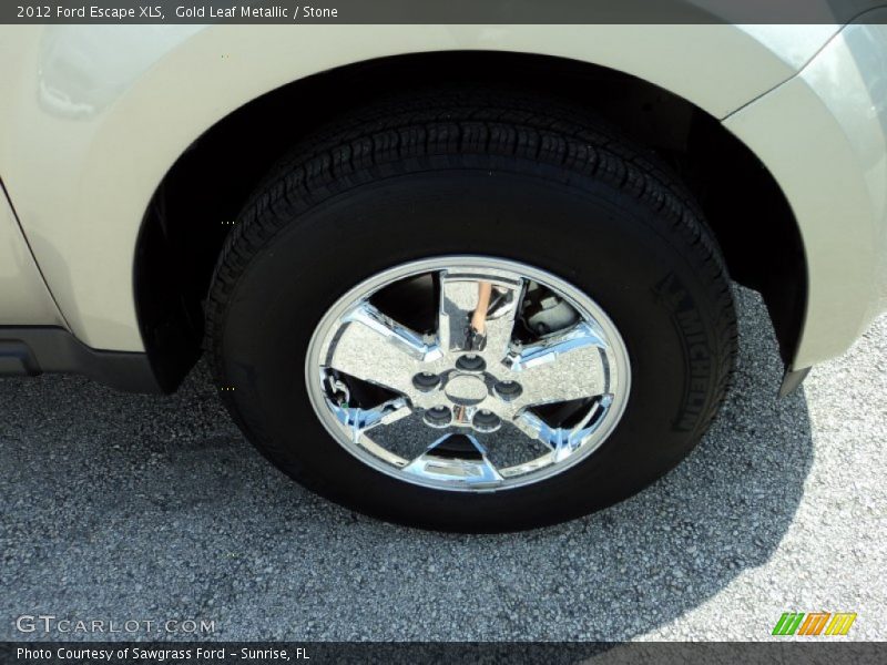 Gold Leaf Metallic / Stone 2012 Ford Escape XLS