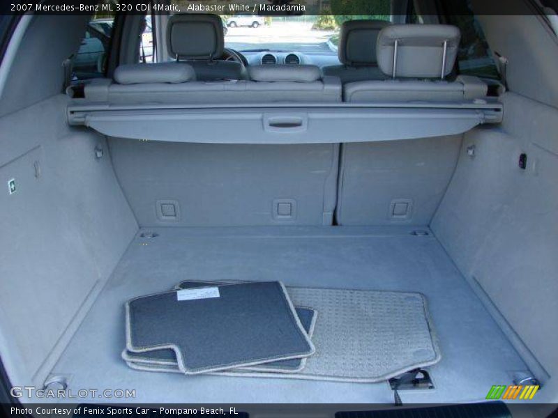 Alabaster White / Macadamia 2007 Mercedes-Benz ML 320 CDI 4Matic
