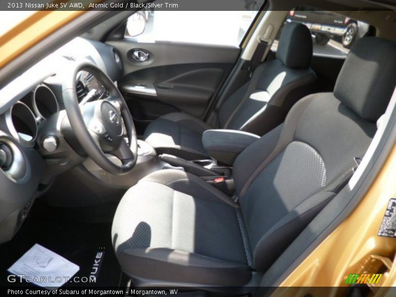 Atomic Gold / Black/Silver Trim 2013 Nissan Juke SV AWD