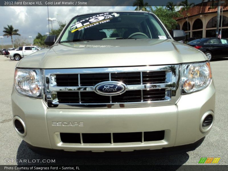 Gold Leaf Metallic / Stone 2012 Ford Escape XLS