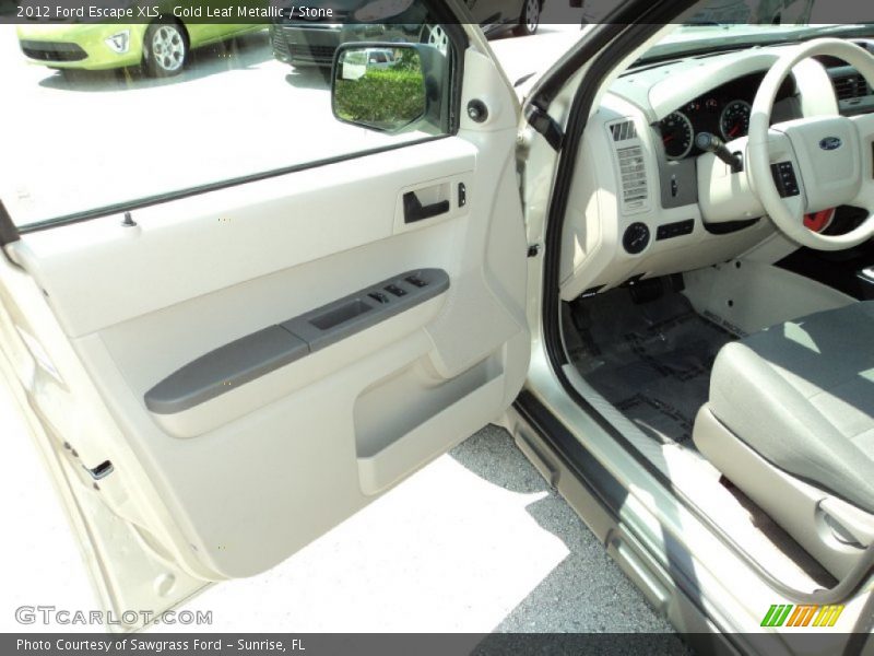 Gold Leaf Metallic / Stone 2012 Ford Escape XLS