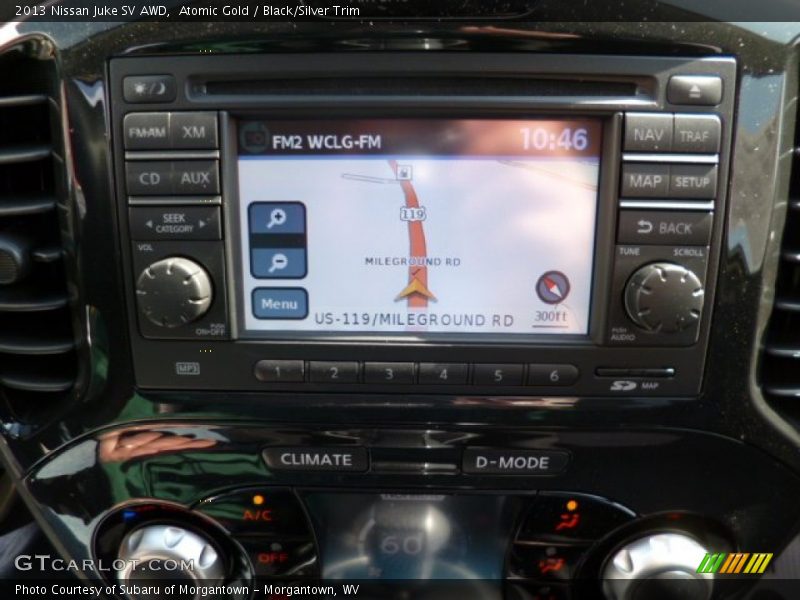 Navigation of 2013 Juke SV AWD