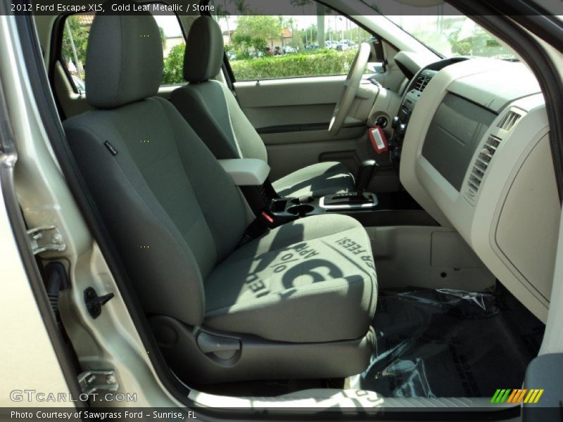 Gold Leaf Metallic / Stone 2012 Ford Escape XLS