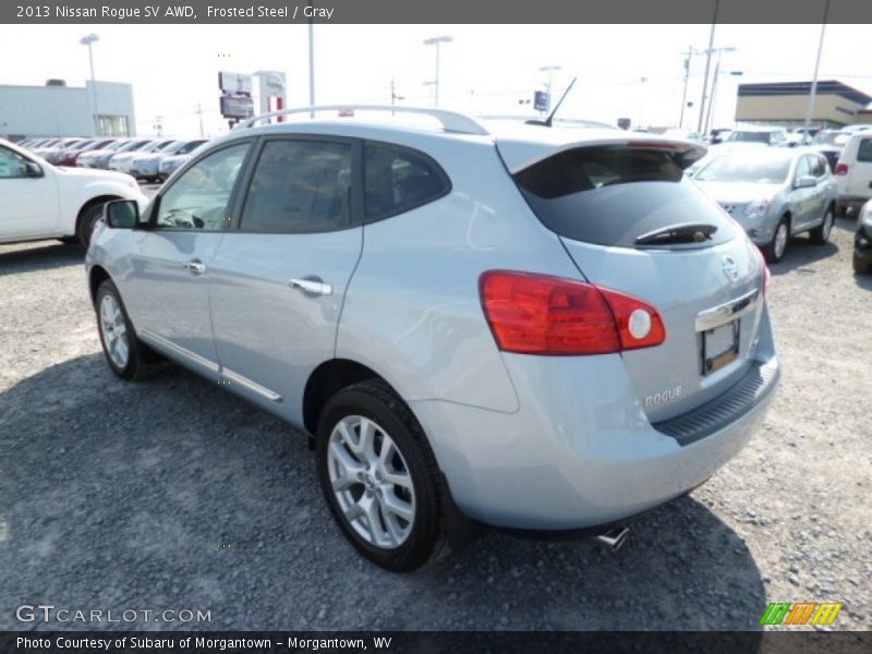 Frosted Steel / Gray 2013 Nissan Rogue SV AWD