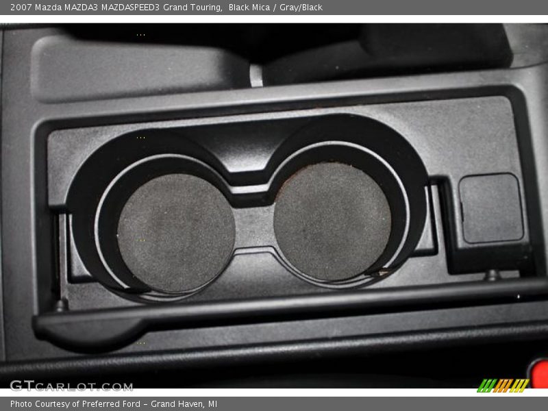 Black Mica / Gray/Black 2007 Mazda MAZDA3 MAZDASPEED3 Grand Touring