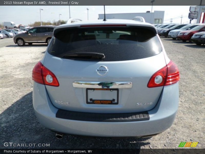 Frosted Steel / Gray 2013 Nissan Rogue SV AWD