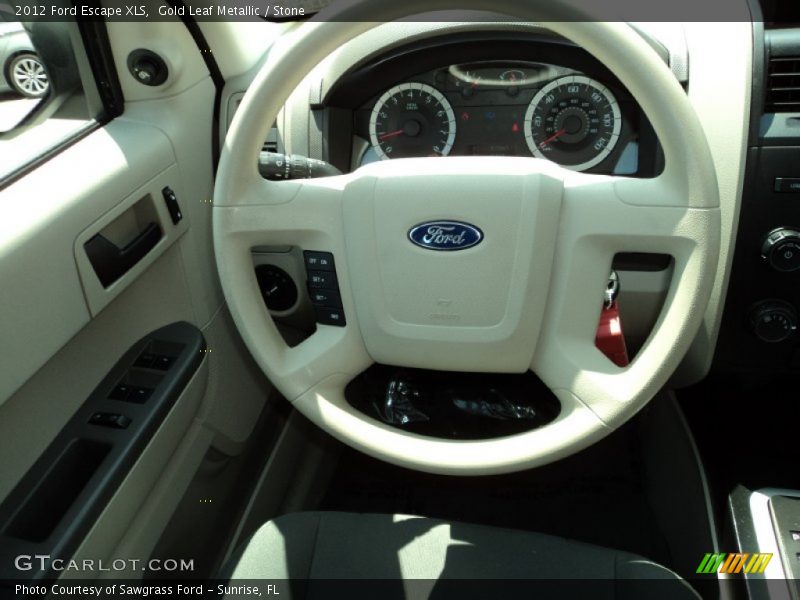 Gold Leaf Metallic / Stone 2012 Ford Escape XLS