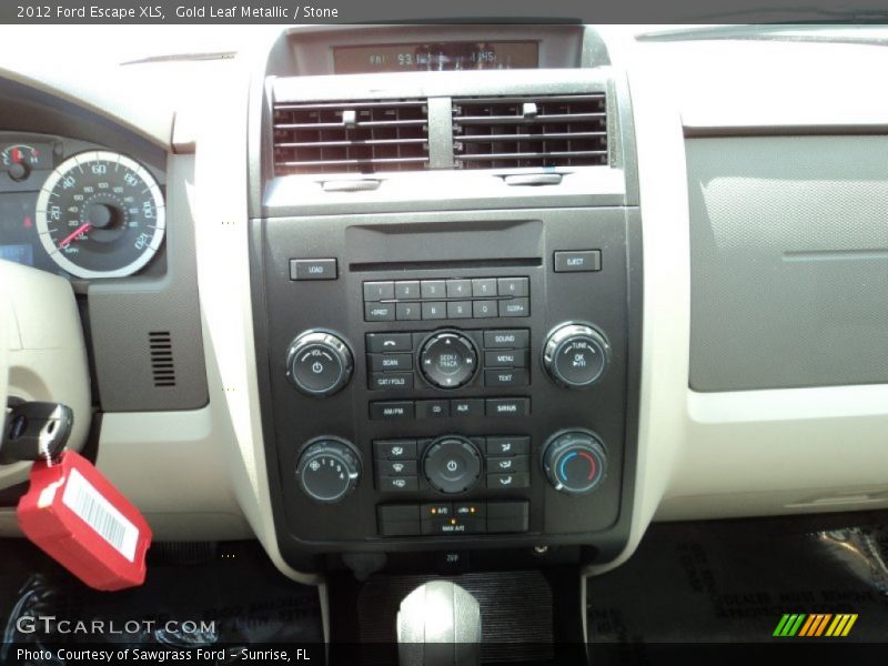 Gold Leaf Metallic / Stone 2012 Ford Escape XLS