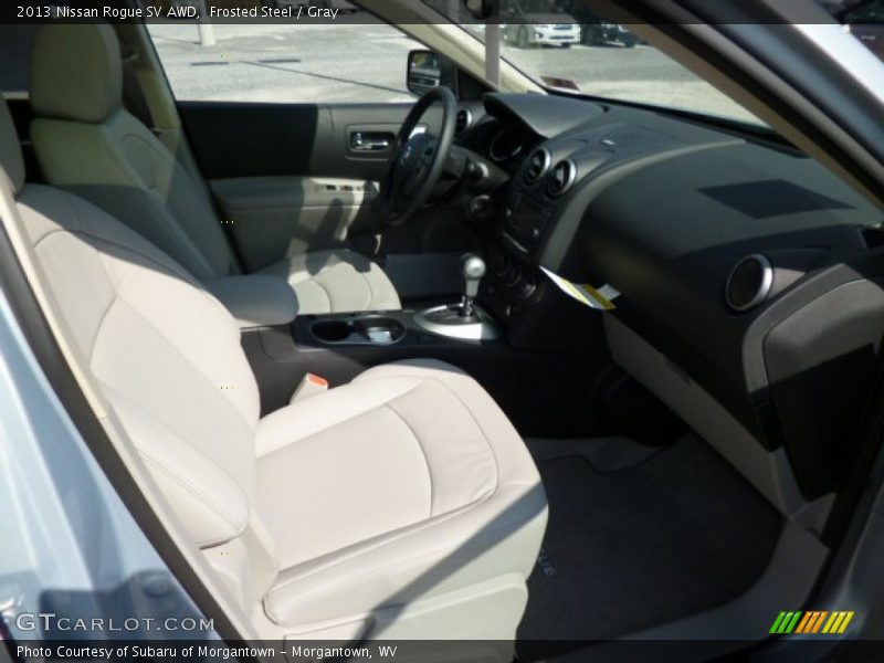 Frosted Steel / Gray 2013 Nissan Rogue SV AWD