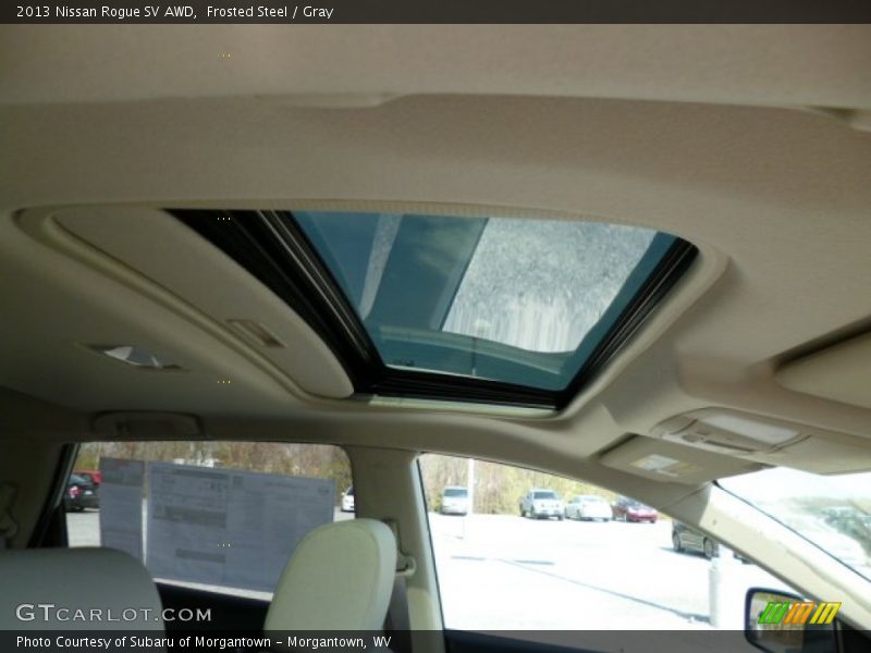 Frosted Steel / Gray 2013 Nissan Rogue SV AWD