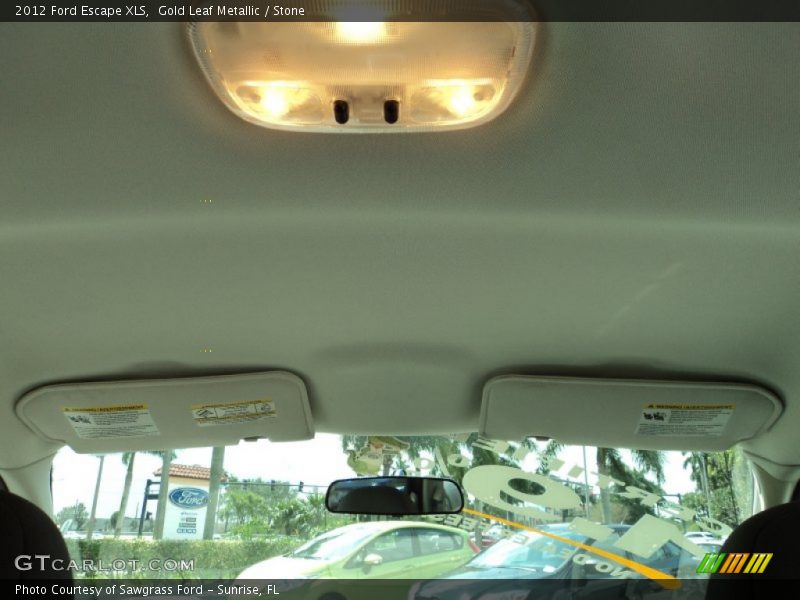 Gold Leaf Metallic / Stone 2012 Ford Escape XLS