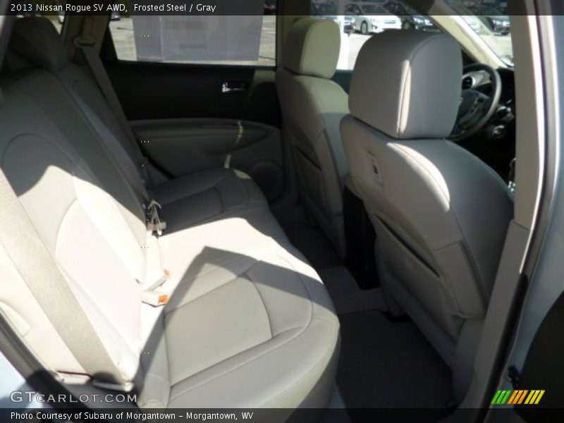 Frosted Steel / Gray 2013 Nissan Rogue SV AWD