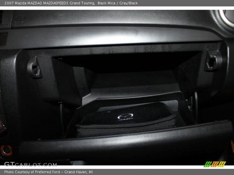 Black Mica / Gray/Black 2007 Mazda MAZDA3 MAZDASPEED3 Grand Touring