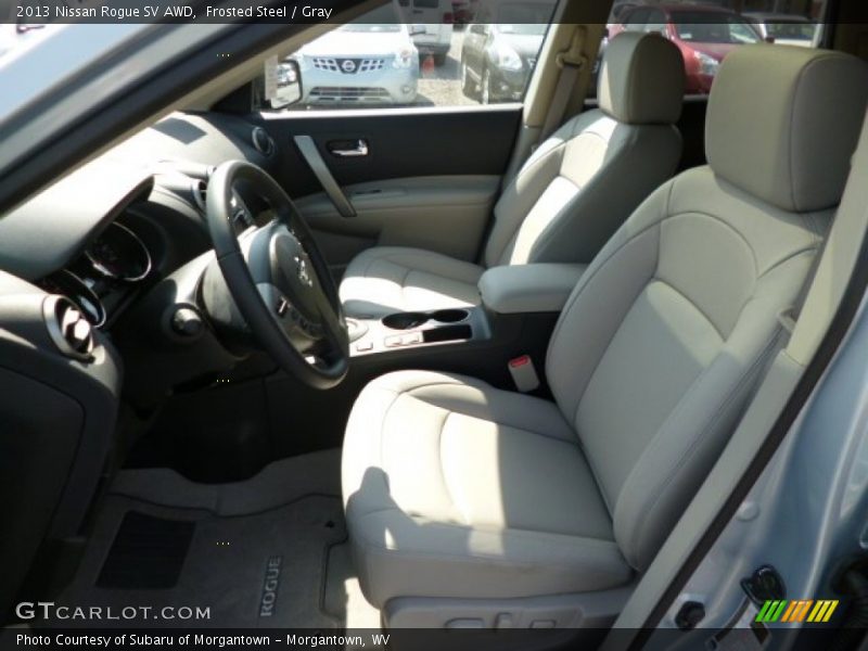 Frosted Steel / Gray 2013 Nissan Rogue SV AWD